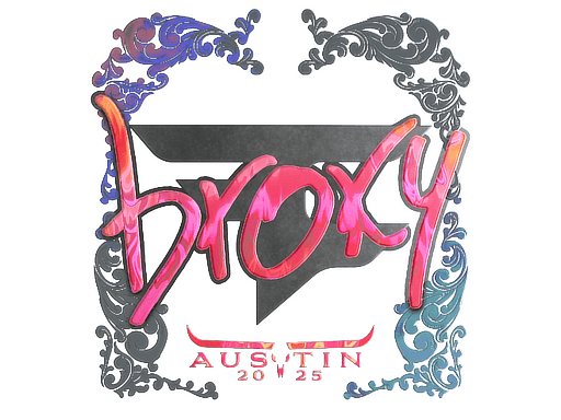 Sticker | broky (Holo) | Austin 2025