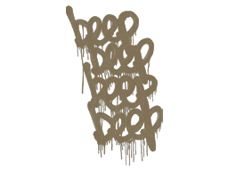 Sealed Graffiti | BEEP (Dust Brown)