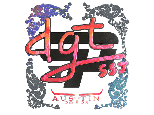 Sticker | dgt (Holo) | Austin 2025
