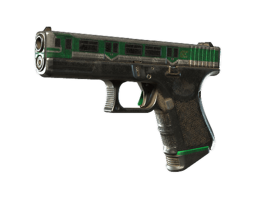 Souvenir Glock-18 | Green Line (Battle-Scarred)
