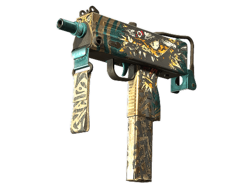 MAC-10 | Cat Fight (Battle-Scarred)