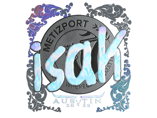 Sticker | isak (Holo) | Austin 2025