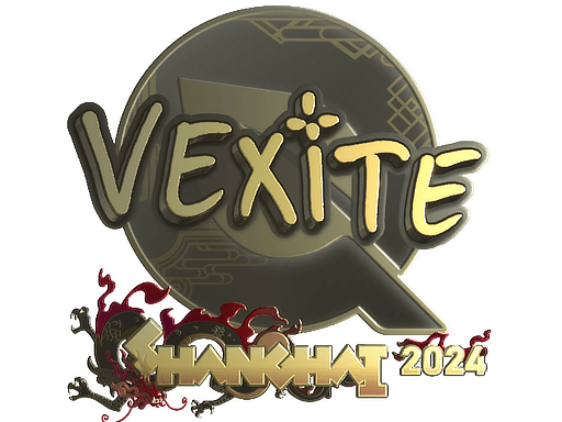 Sticker | vexite (Gold) | Shanghai 2024