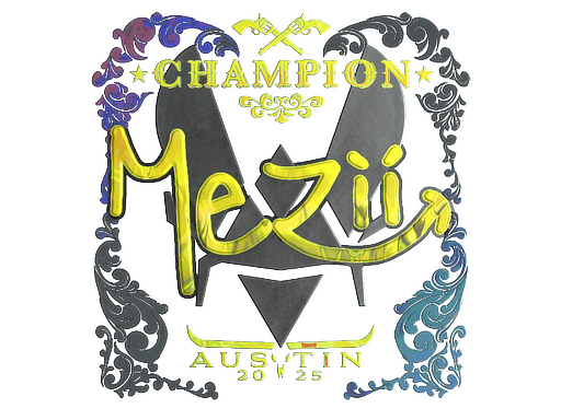 Sticker | mezii (Holo, Champion) | Austin 2025