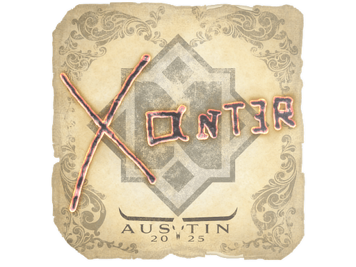 Sticker | Xant3r | Austin 2025