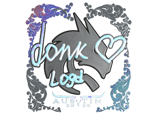 Sticker | donk (Holo) | Austin 2025