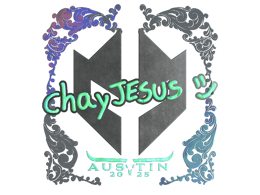 Sticker | chayJESUS (Holo) | Austin 2025