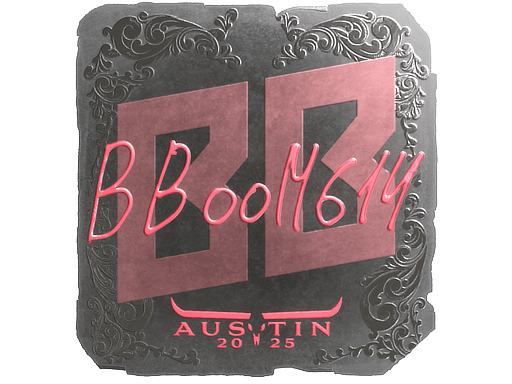 Sticker | Boombl4 (Foil) | Austin 2025
