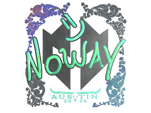 Sticker | noway (Holo) | Austin 2025