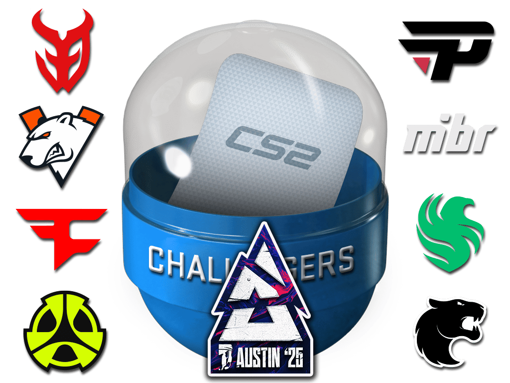Austin 2025 Challengers Sticker Capsule