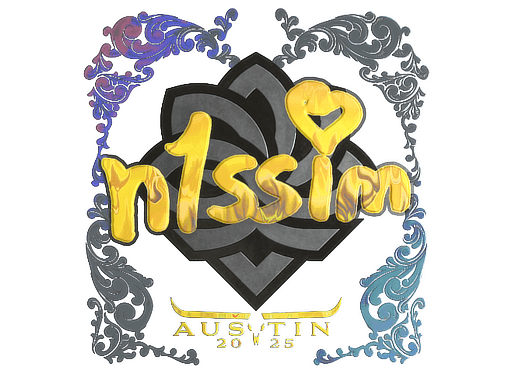 Sticker | n1ssim (Holo) | Austin 2025