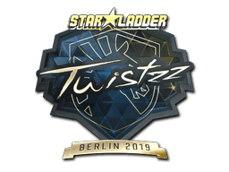 Sticker | Twistzz (Gold) | Berlin 2019