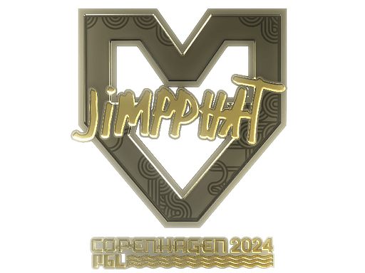 Sticker | Jimpphat (Gold) | Copenhagen 2024