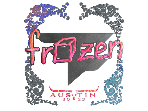 Sticker | frozen (Holo) | Austin 2025