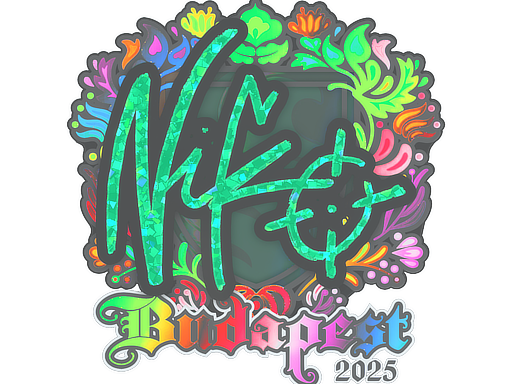 Sticker | NiKo (Holo) | Budapest 2025