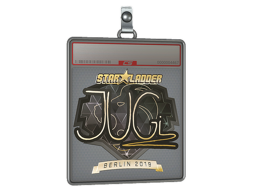 Sticker Slab | JUGi (Gold) | Berlin 2019