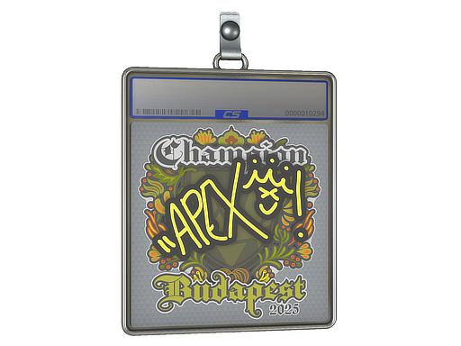 Sticker Slab | apEX (Champion) | Budapest 2025