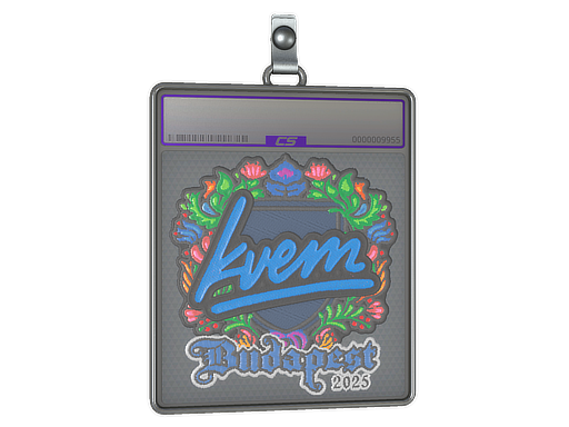 Sticker Slab | Kvem (Embroidered) | Budapest 2025