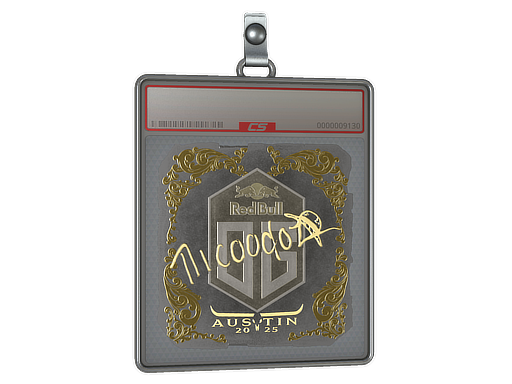 Sticker Slab | nicoodoz (Gold) | Austin 2025