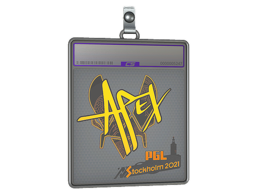 Sticker Slab | apEX (Holo) | Stockholm 2021