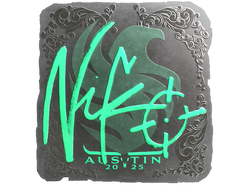 Sticker | NiKo (Foil) | Austin 2025