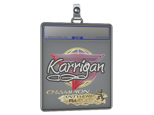 Sticker Slab | karrigan (Champion) | Antwerp 2022