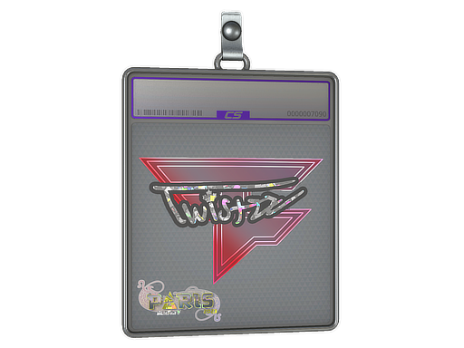 Sticker Slab | Twistzz (Glitter) | Paris 2023