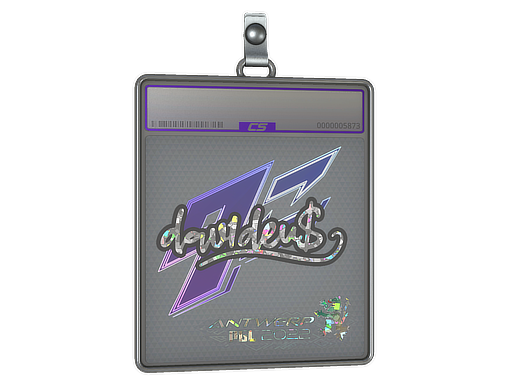 Sticker Slab | dav1d (Glitter) | Antwerp 2022