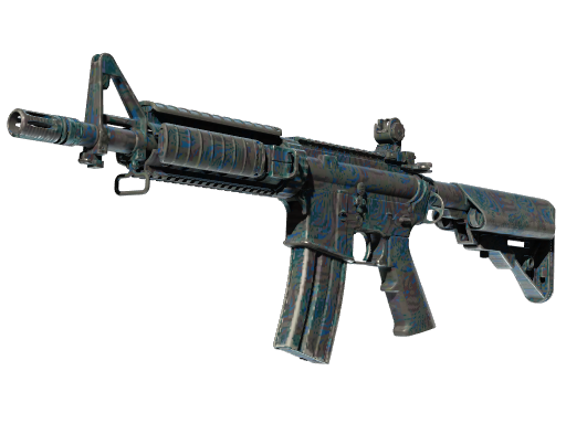 Souvenir M4A4 | Dark Blossom (Well-Worn)