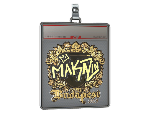 Sticker Slab | Maka (Gold) | Budapest 2025