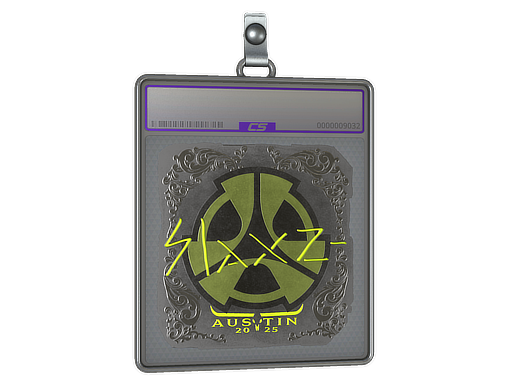 Sticker Slab | slaxz- (Foil) | Austin 2025