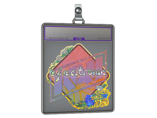 Sticker Slab | electronic (Glitter) | Rio 2022