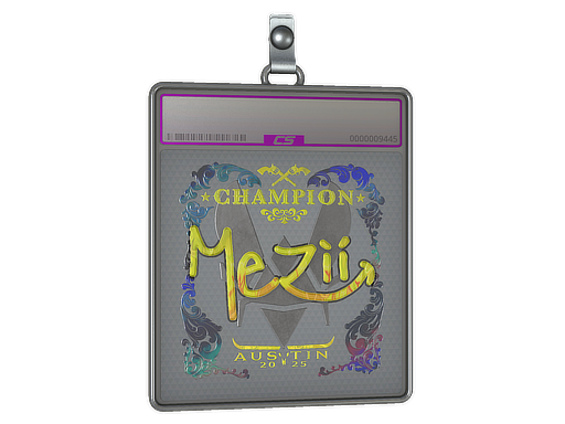 Sticker Slab | mezii (Holo, Champion) | Austin 2025