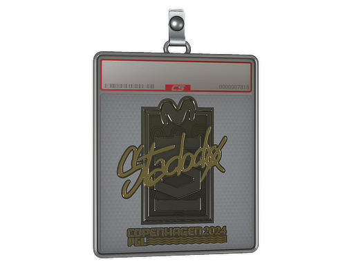 Sticker Slab | stadodo (Gold) | Copenhagen 2024