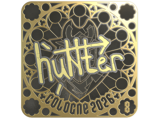 Sticker | huNter- (Gold, Ranked) | Cologne 2026