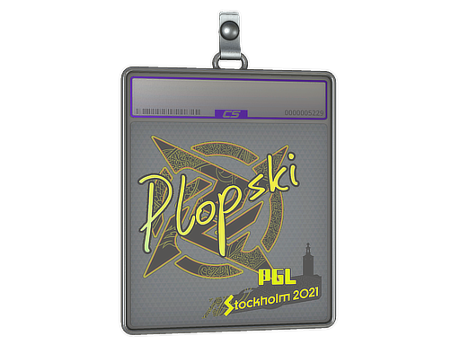 Sticker Slab | Plopski (Holo) | Stockholm 2021