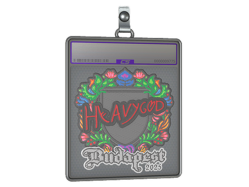 Sticker Slab | Heavygod (Embroidered) | Budapest 2025