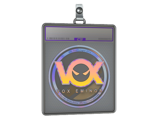 Sticker Slab | Vox Eminor (Holo) | Cologne 2014