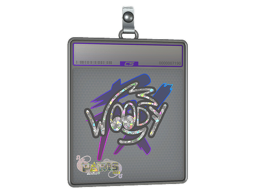 Sticker Slab | WOOD7 (Glitter) | Paris 2023