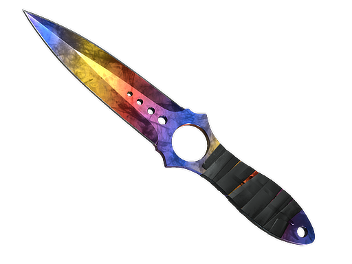 ★ StatTrak™ Skeleton Knife | Marble Fade (Minimal Wear)