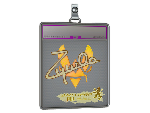 Sticker Slab | ZywOo (Holo) | Antwerp 2022