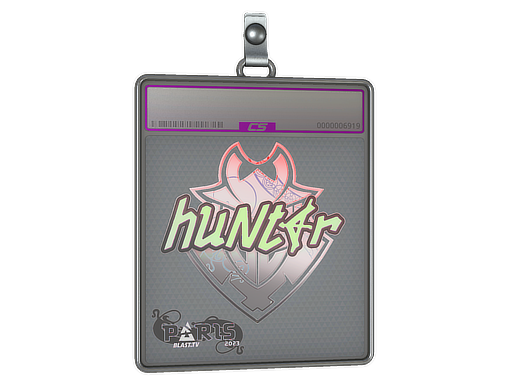 Sticker Slab | huNter- (Holo) | Paris 2023