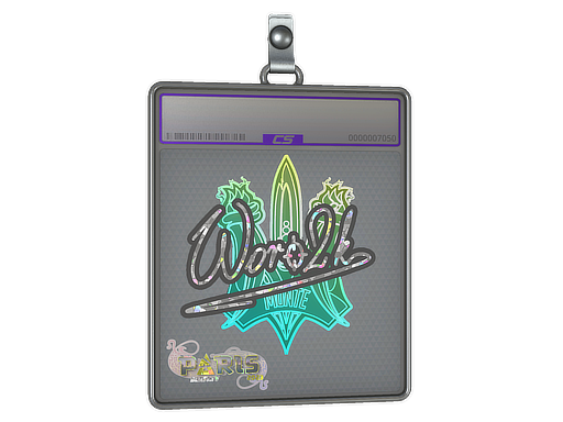 Sticker Slab | Woro2k (Glitter) | Paris 2023