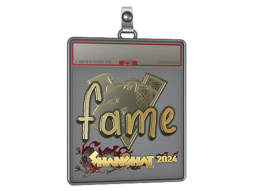 Sticker Slab | fame (Gold) | Shanghai 2024