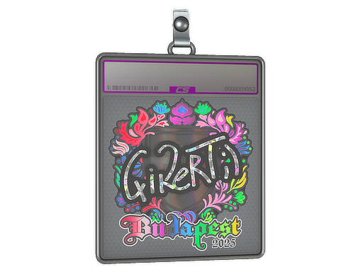 Sticker Slab | qikert (Holo) | Budapest 2025