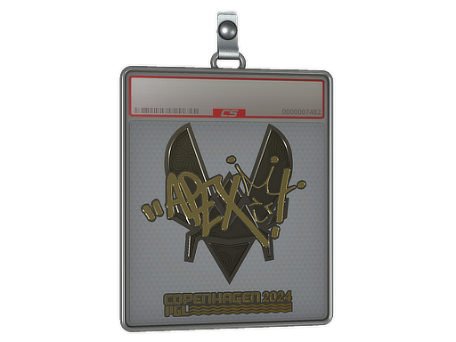 Sticker Slab | apEX (Gold) | Copenhagen 2024