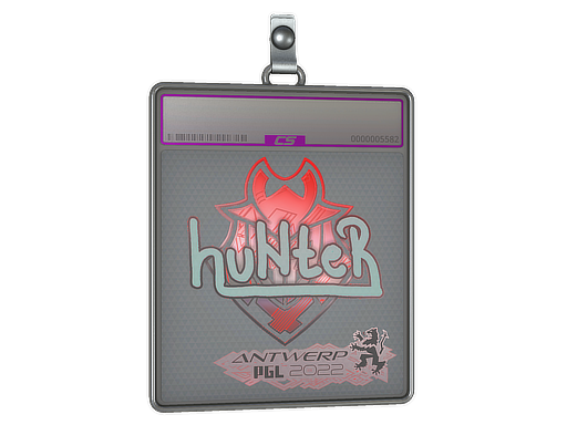 Sticker Slab | huNter (Holo) | Antwerp 2022