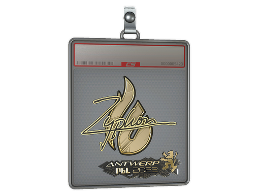 Sticker Slab | Zyphon (Gold) | Antwerp 2022