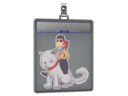 Sticker Slab | T On Cat