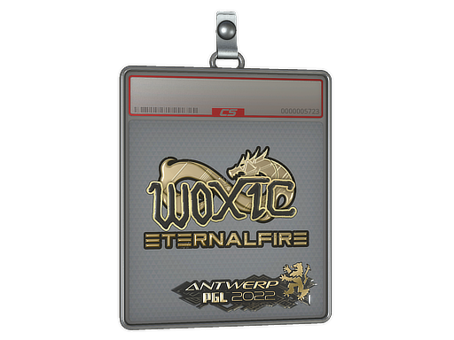 Sticker Slab | woxic (Gold) | Antwerp 2022